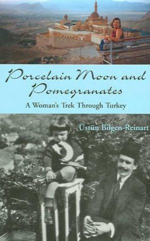 Porcelain Moon and Pomegranates