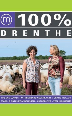 100% Drenthe - tips van locals + uitneembare wegenkaarten + stads- & natuurwandelingen + autoroutes -