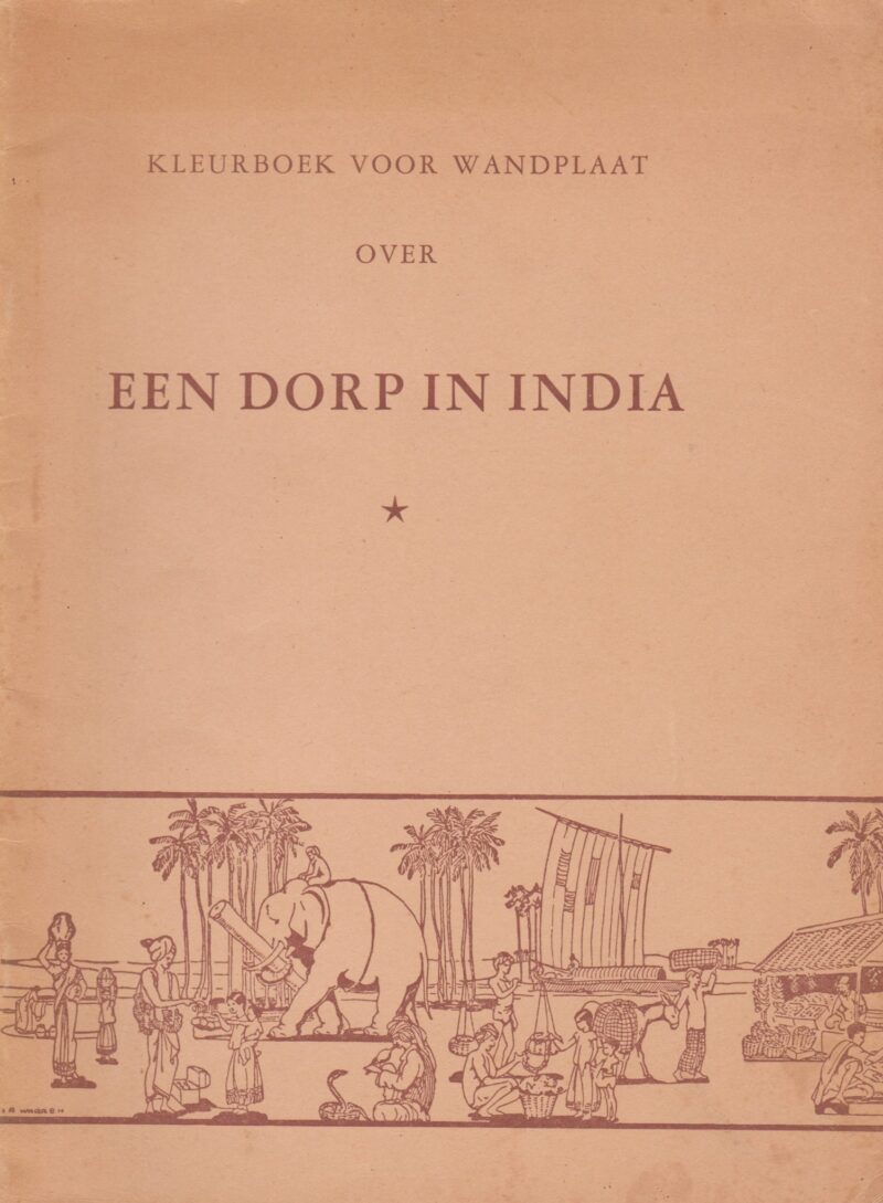 Scan_20171124-6 Een dorp in India - Kleurboek voor wandplaat -