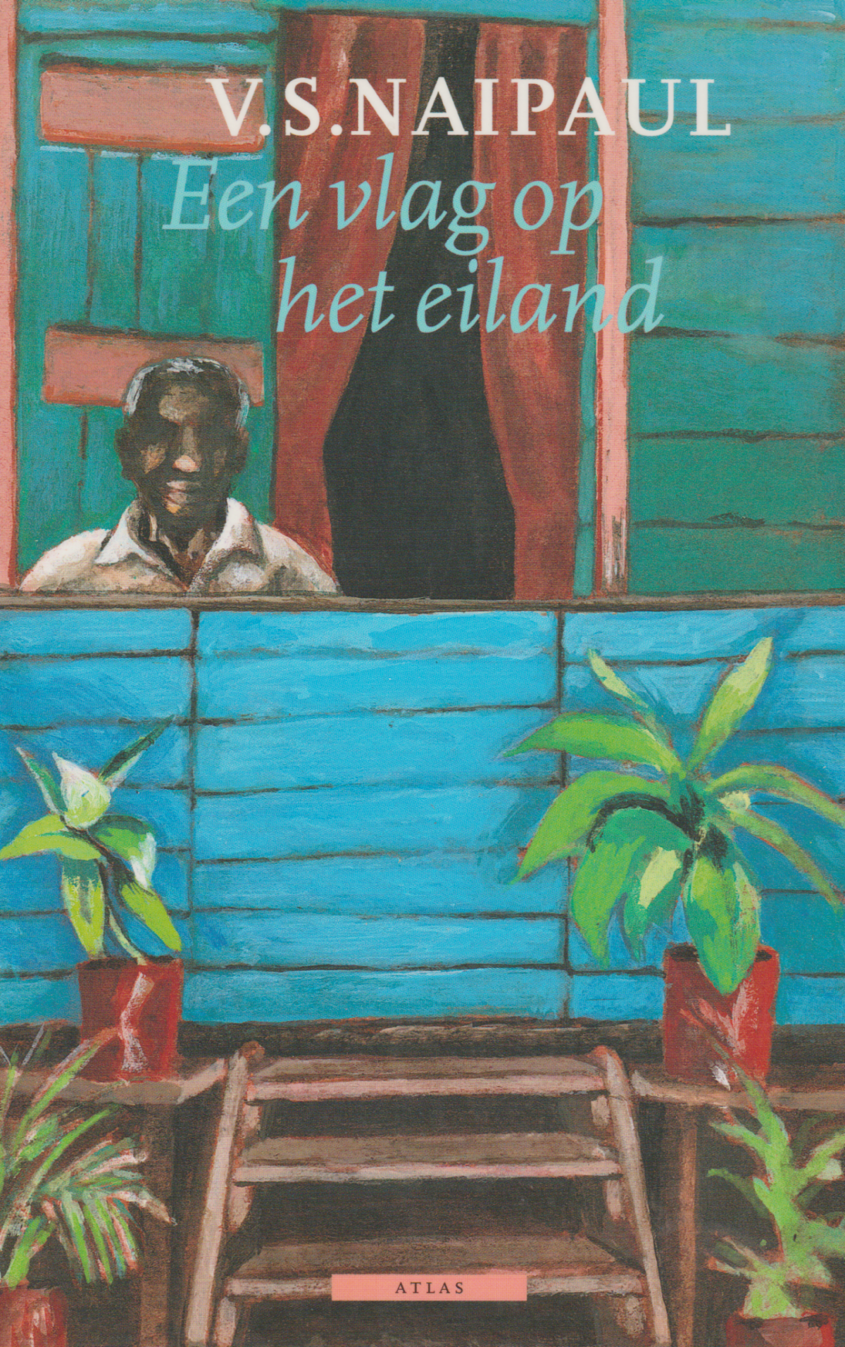 Een vlag op het eiland