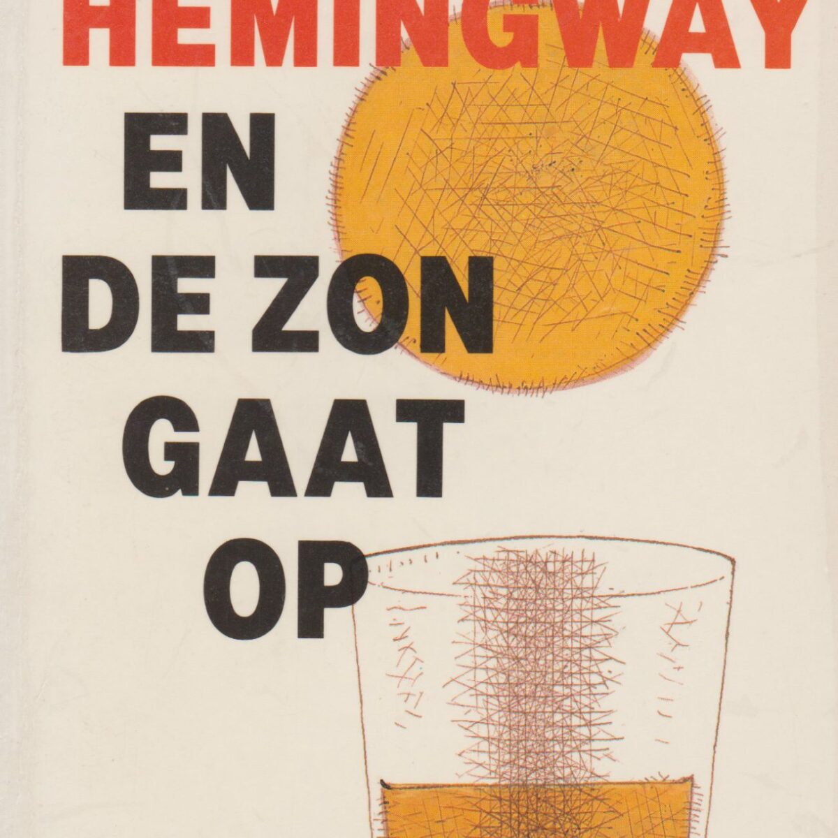 En de zon gaat op ...