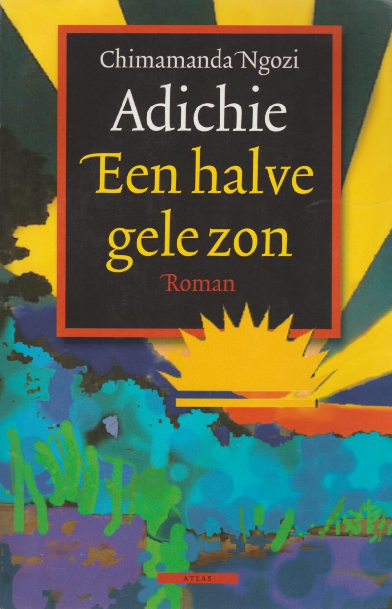 Een halve gele zon