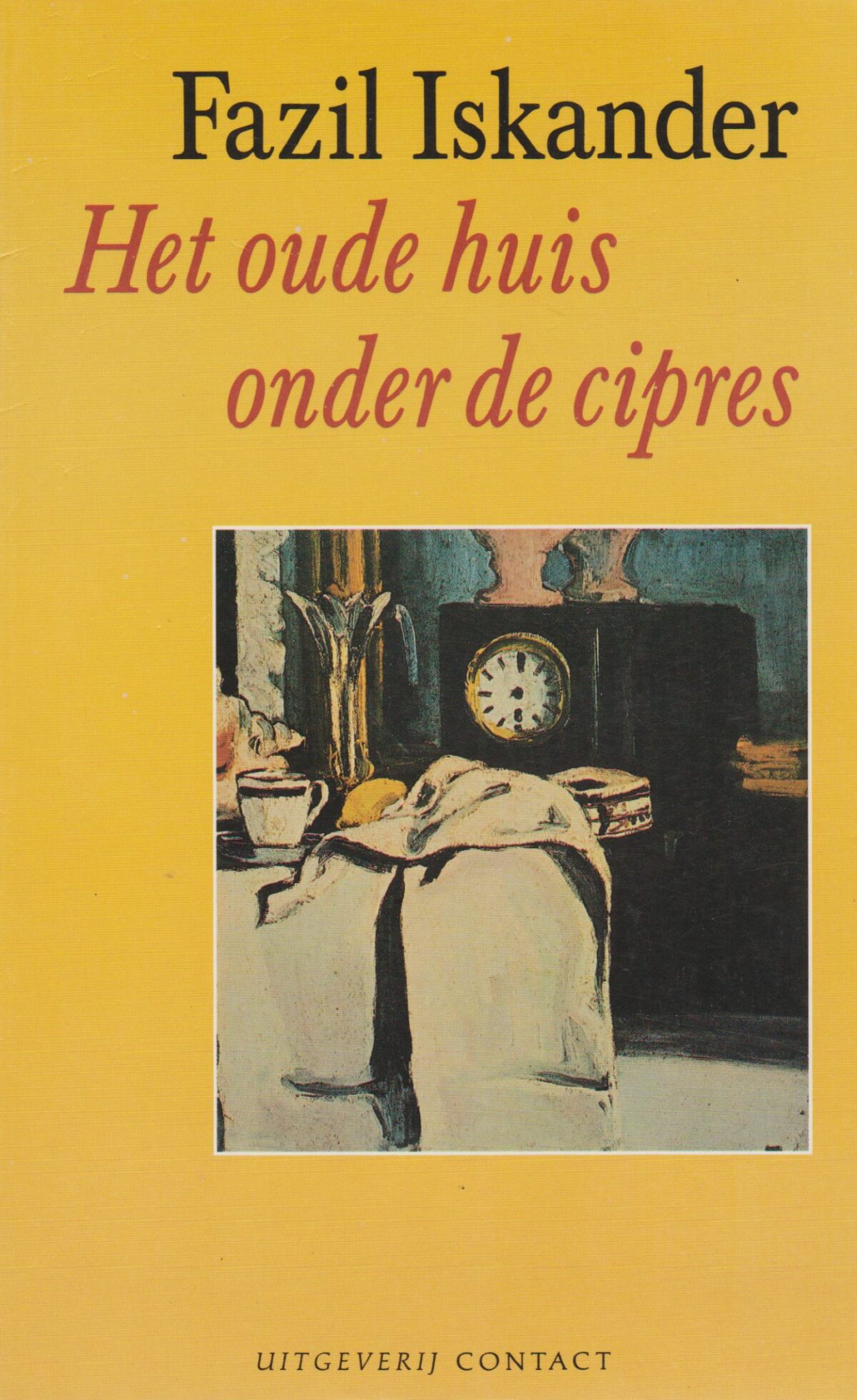 Het oude huis onder de cipres