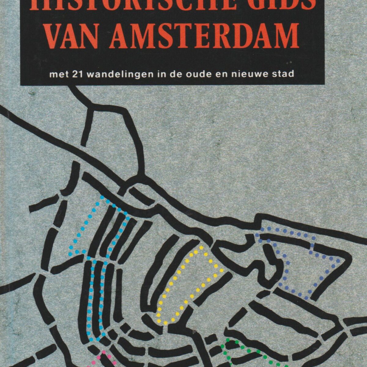 d'Ailly's Historische gids van Amsterdam - met 21 wandelingen in de oude en nieuwe stad -