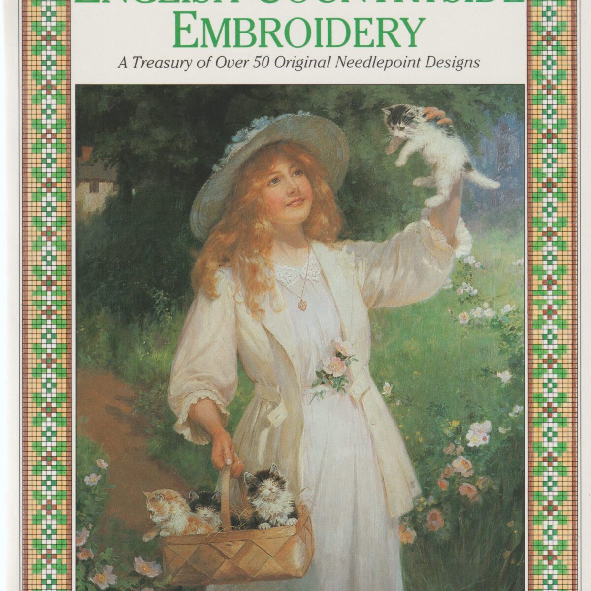 English Countryside Embroidery - A Treasury of Over 50 Original Needlepoint Designs -