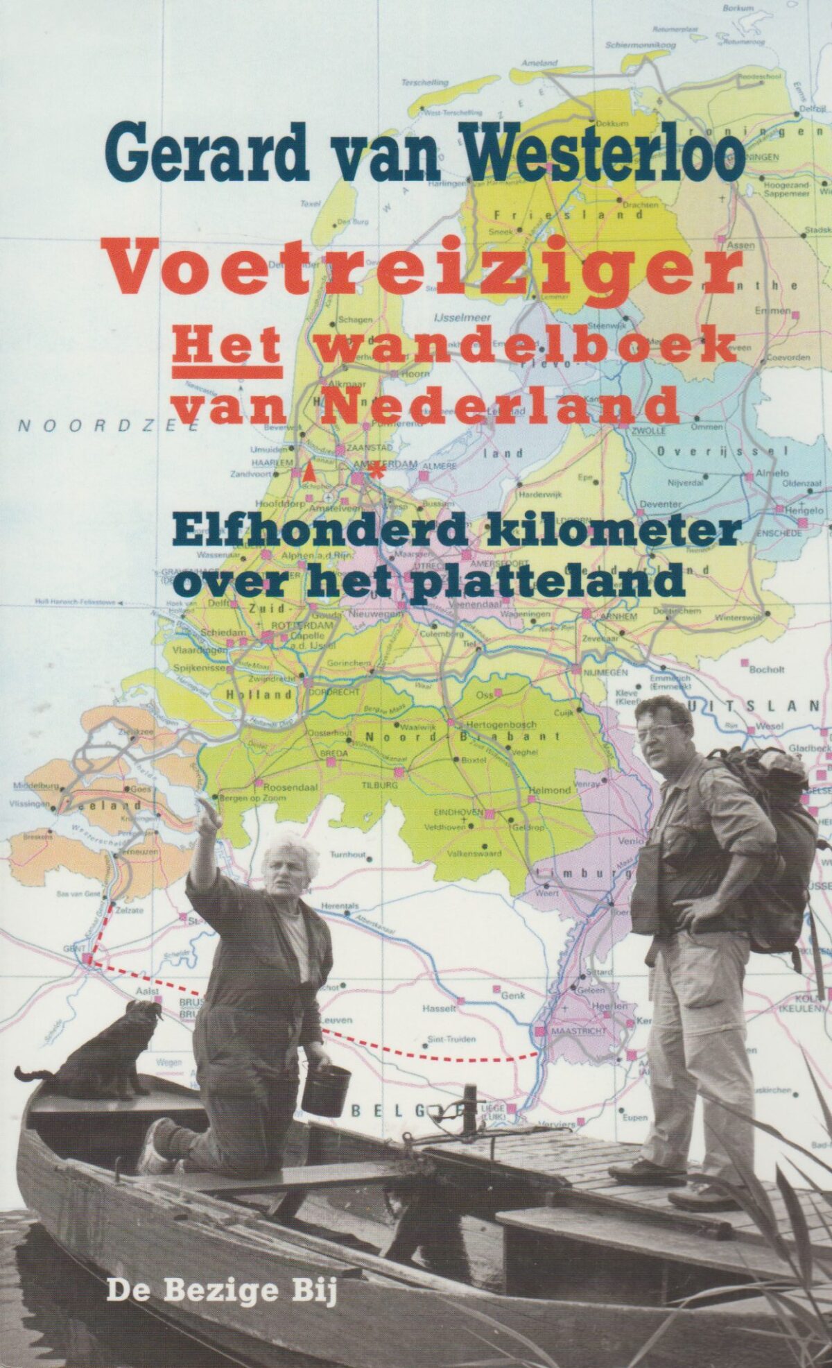 Voetreiziger - Het wandelboek van Nederland -