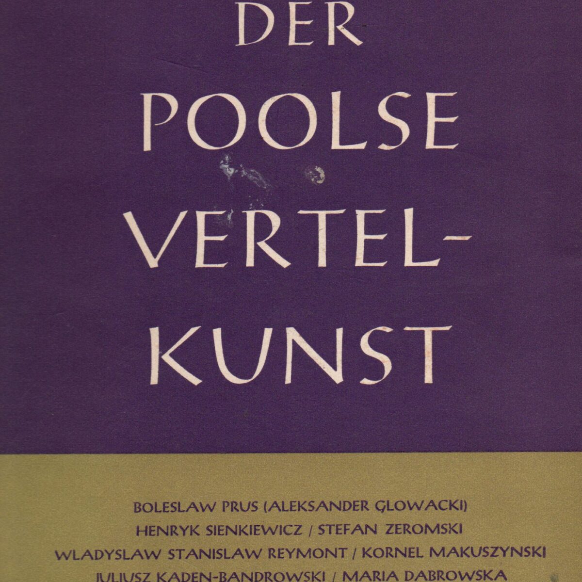 Meesters der Poolse vertelkunst