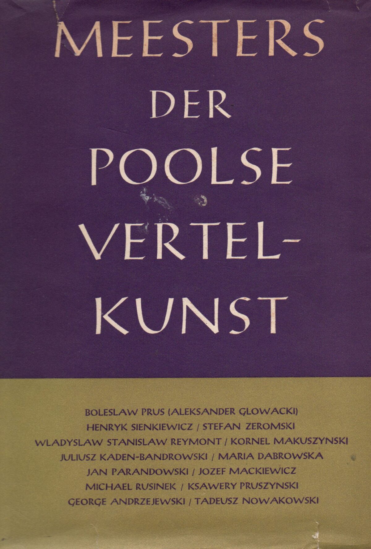 Meesters der Poolse vertelkunst