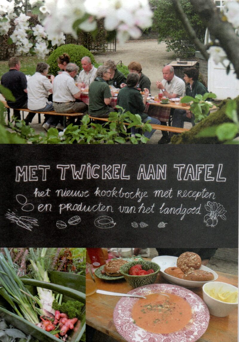 Met Twickel aan tafel - het nieuwe kookboekje met recepten en producten van het landgoed -