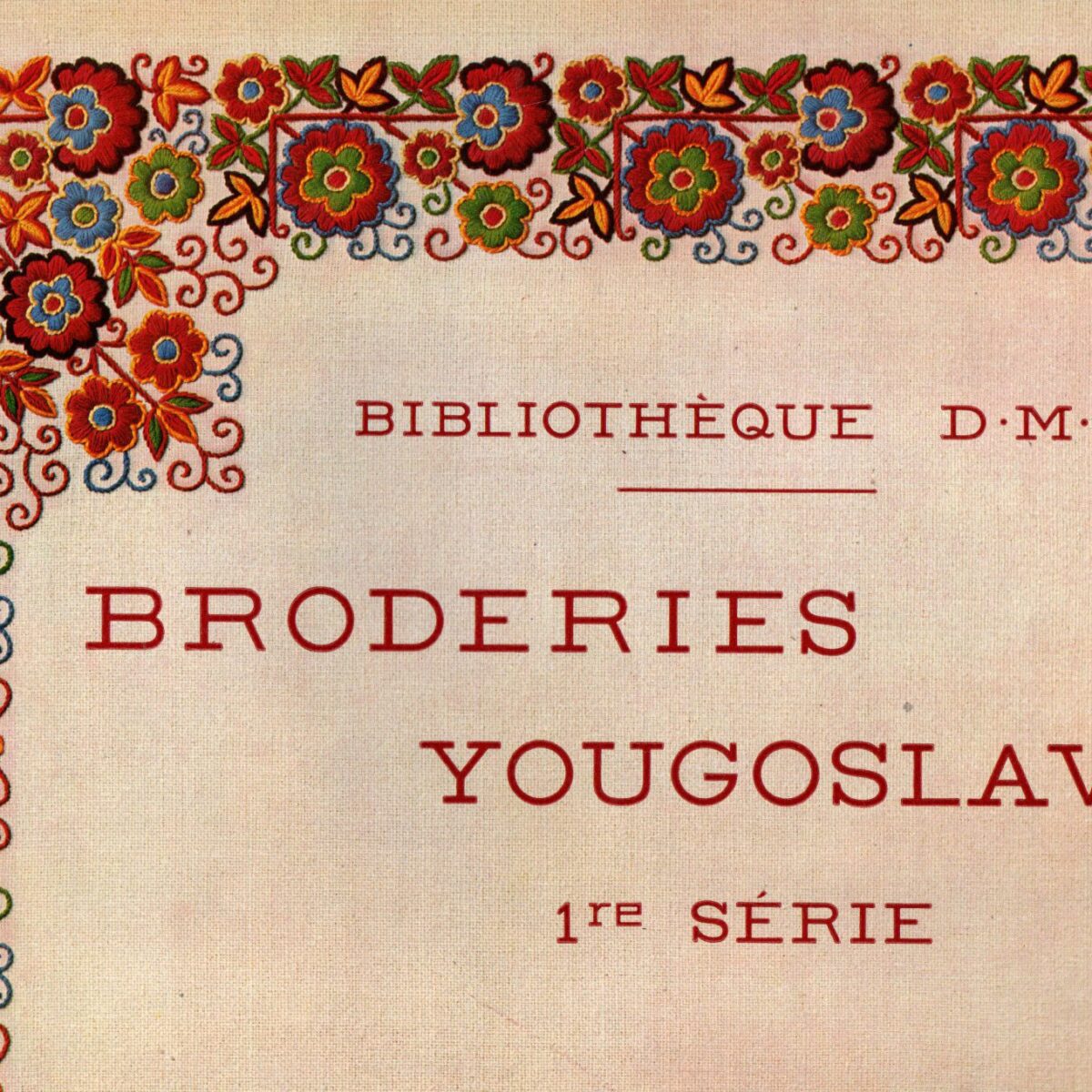 Broderies Yougoslaves - 1re série -