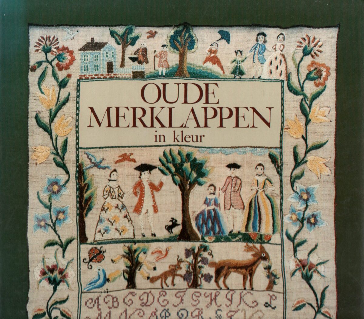 Oude merklappen in kleur - 25 patronen om zelf te maken -
