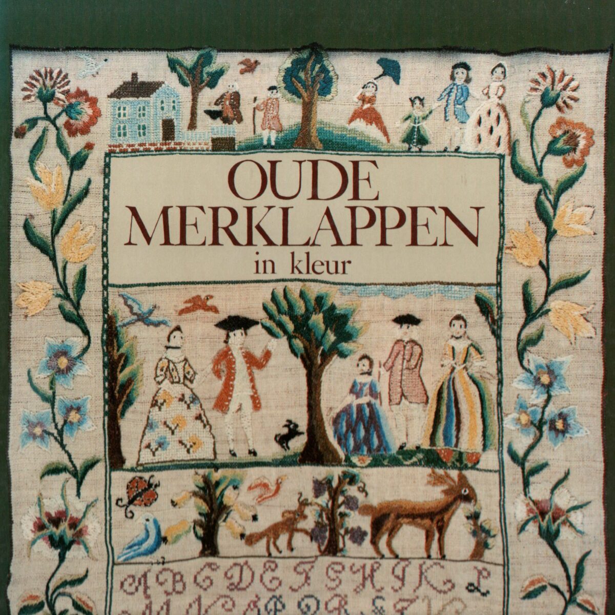 Oude merklappen in kleur - 25 patronen om zelf te maken -