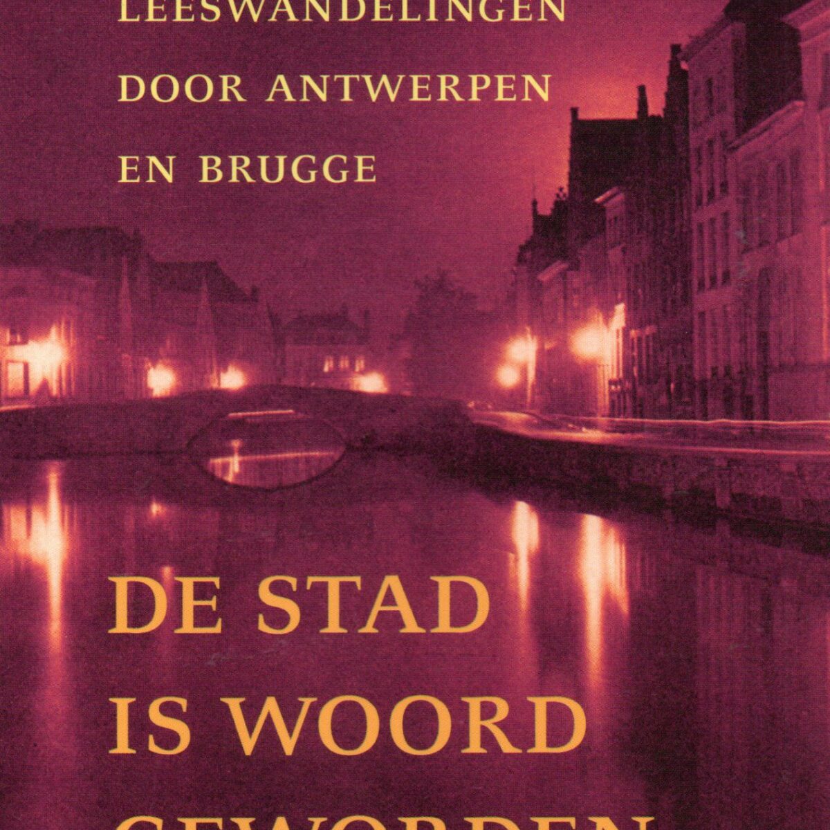 De stad is woord geworden - Leeswandelingen door Antwerpen en Brugge -