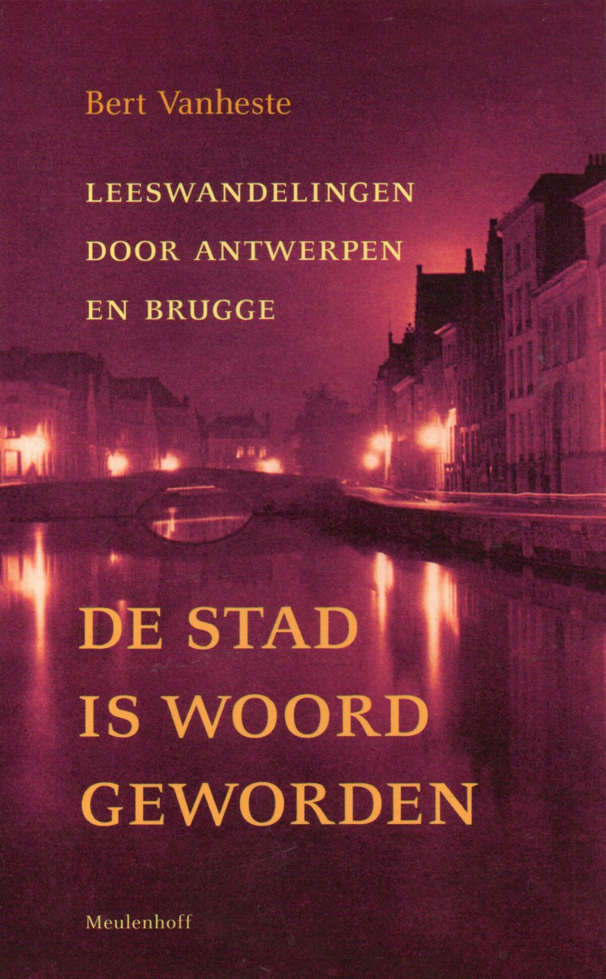 De stad is woord geworden - Leeswandelingen door Antwerpen en Brugge -