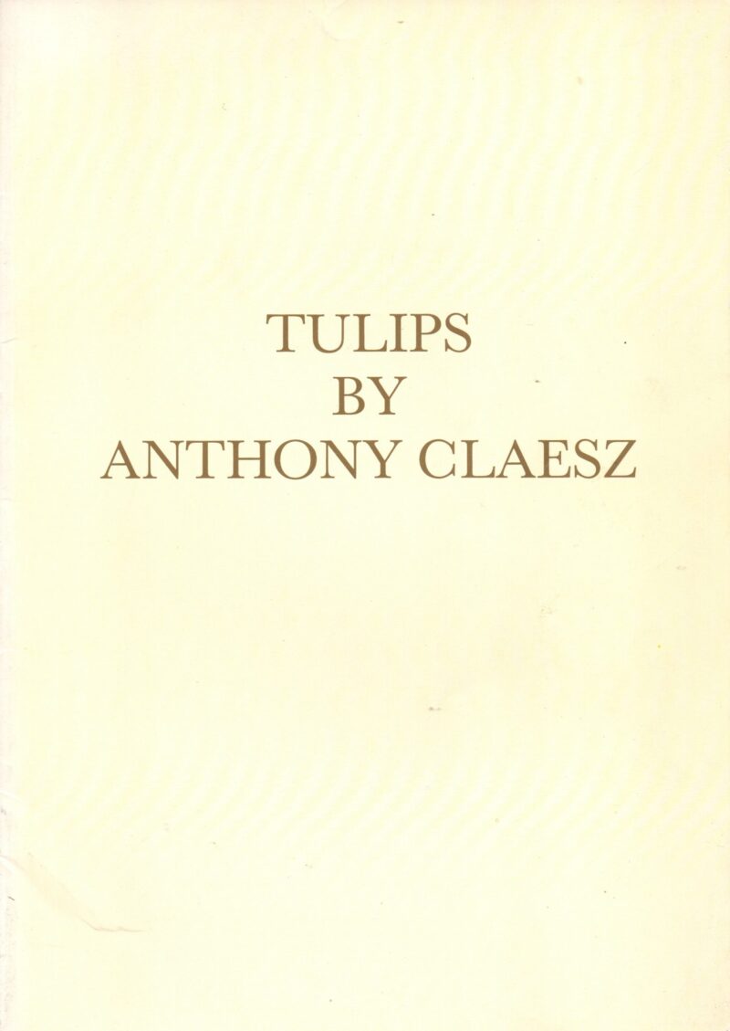 Tulips by Anthony Claesz