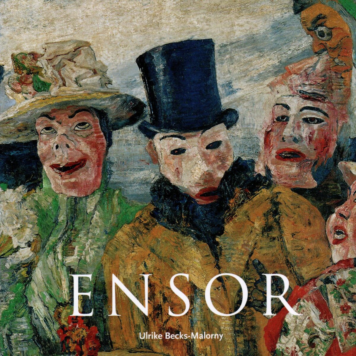 James Ensor - 1860-1949 - De maskers, de dood en de zee -