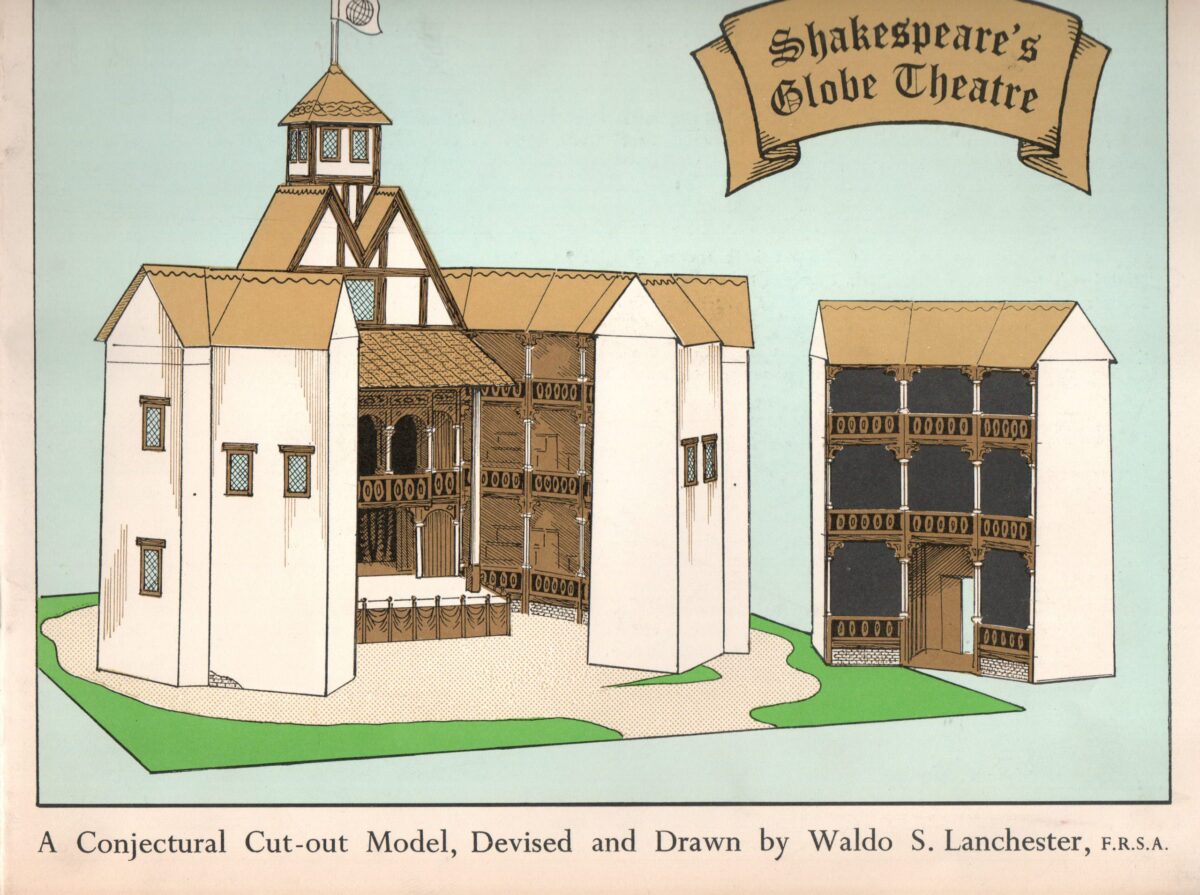 Shakespeare's Globe Theatre - A Conjectural Cut-out Model -