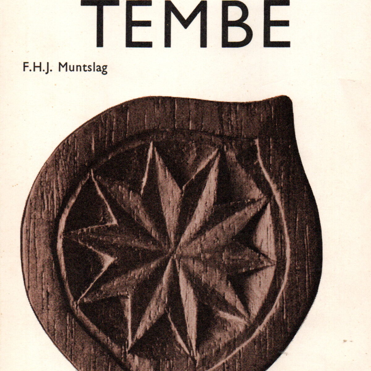 Tembe - Surinaamse houtsnijkunst - Suriname woodcarving -
