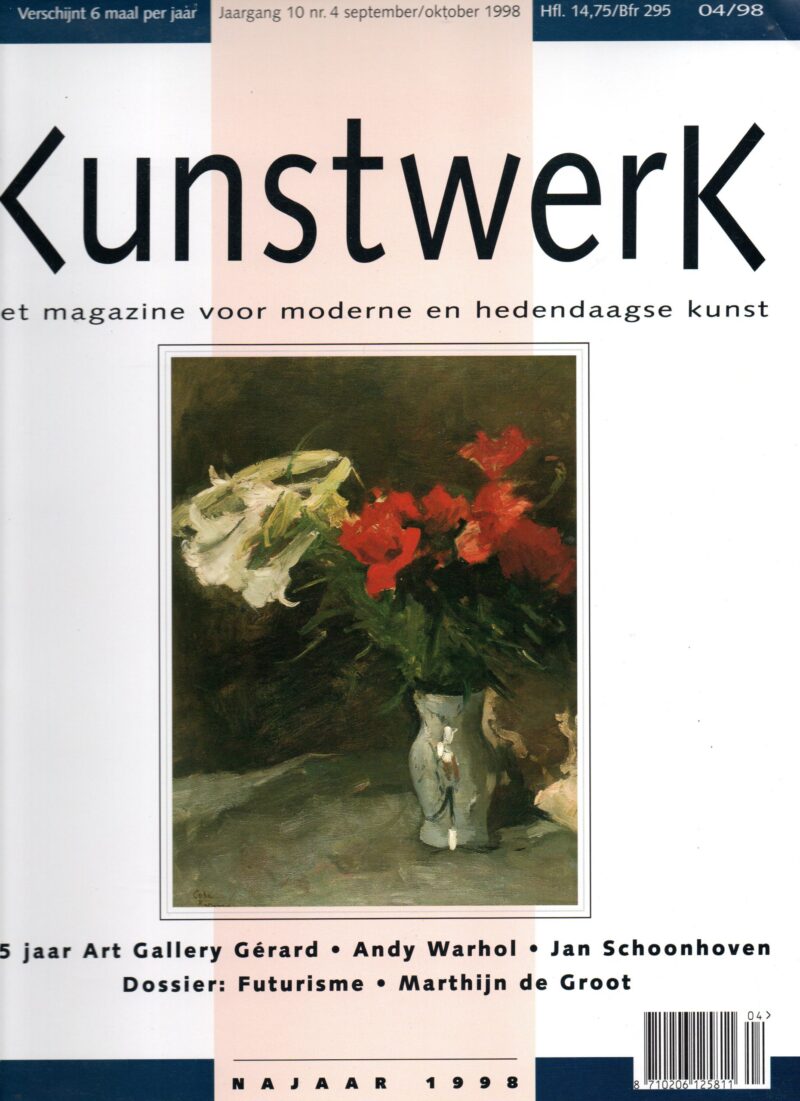 Kunstwerk - najaar 1998 - o.a. Andy Warhol, Jan Schoonhoven, Futurisme -