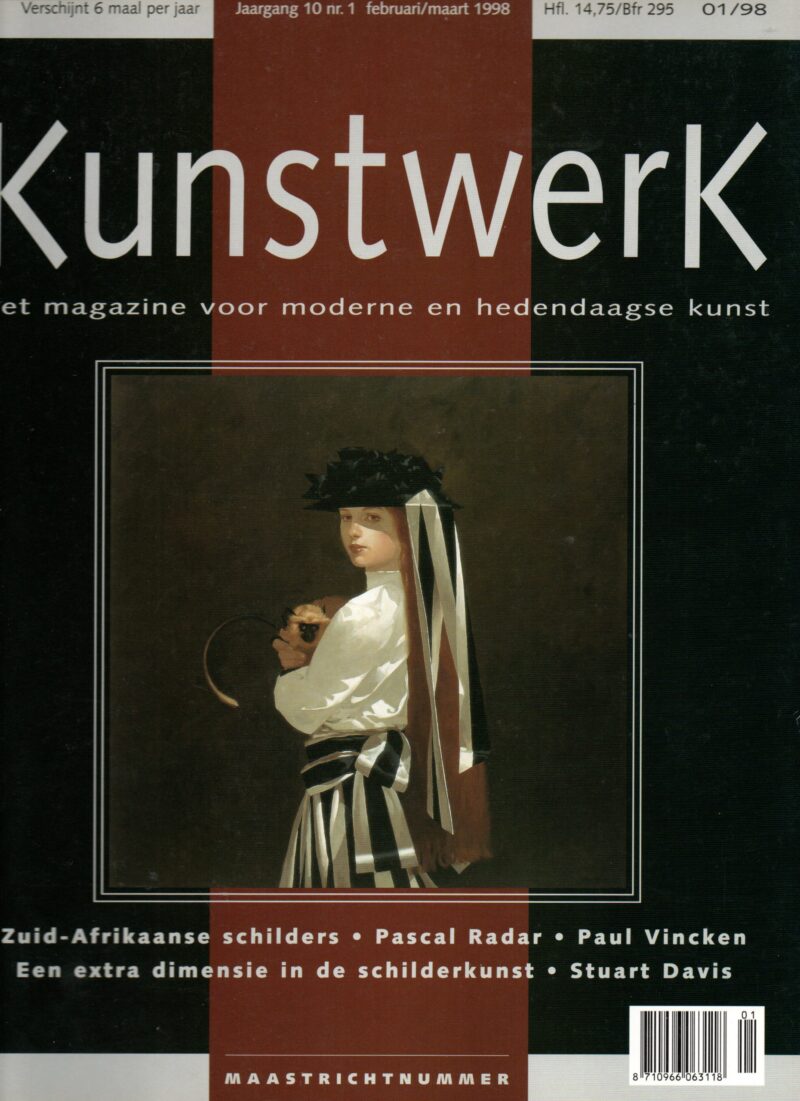 Kunstwerk - Maastrichtnummer - Zuid-Afrikaanse schilders, Pascal Radar, Paul Vincken, Een extra dimensie in de schilderkunst, Stuart Davis - -