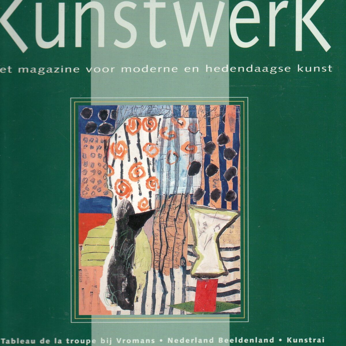 Kunstwerk - zomer 1997 - Tableau de la troupe bij Vromans, Nederland Beeldenland, Kunstrai, Documenta X, Chinese conceptuele kunst, Nederland-België in Venetië - -