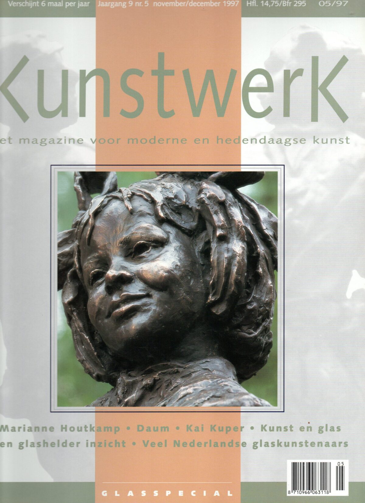 Kunstwerk - Glasspecial - Marianne Houtkamp, Daum, Kai Kuper, Kunst en glas, Een glashelder inzicht, Veel Nederlandse glaskunstenaars -