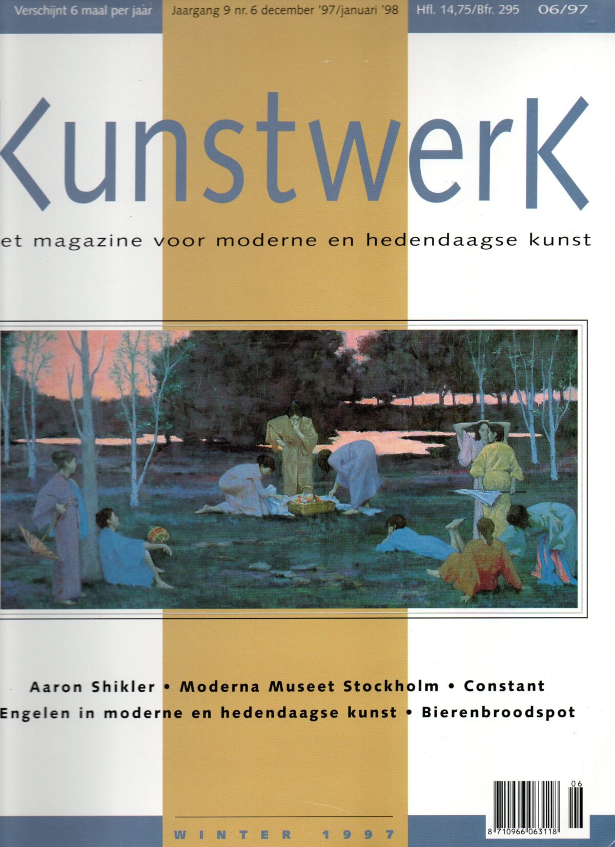 Kunstwerk - Winter 1997 - Aaron Shikler, Moderna Museet Stockholm, Constant Engelen in moderne en hedendaagse kunst, Bierenbroodspot -