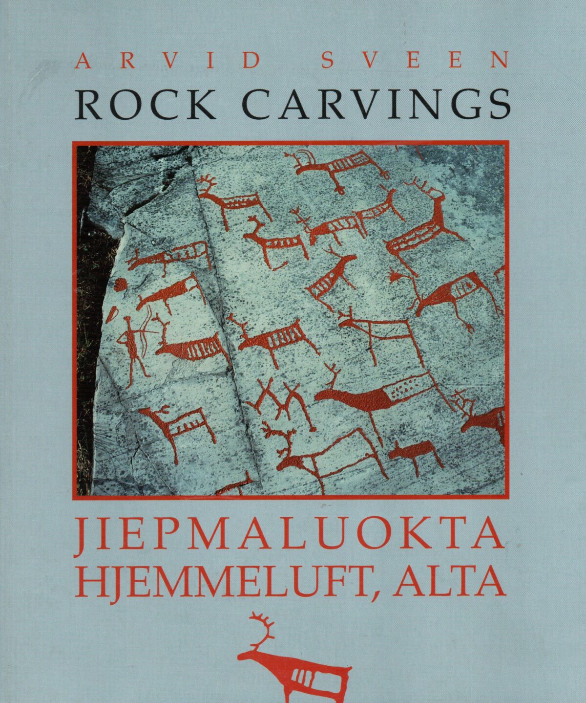 Rock Carvings - Jiepmaluokta Hjemmeluft, Alta