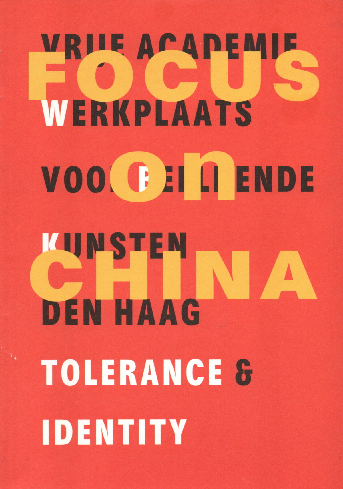 Focus on China - Tolerance & Identity -