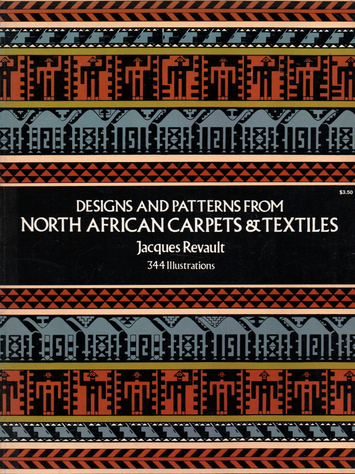 Designs and patterns from North African carpets & textiles - 344 Illustrations -