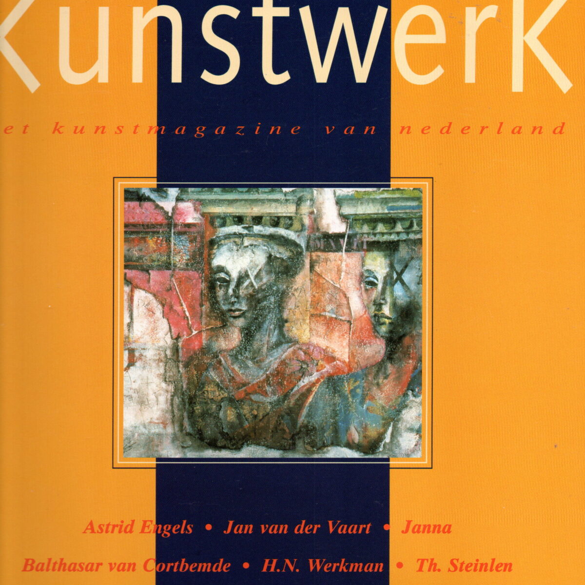 Kunstwerk - Astrid Engels, Jan van der Vaart, Janna Balthasar van Cortbemde, H.N. Werkman, Th. Steinlen -