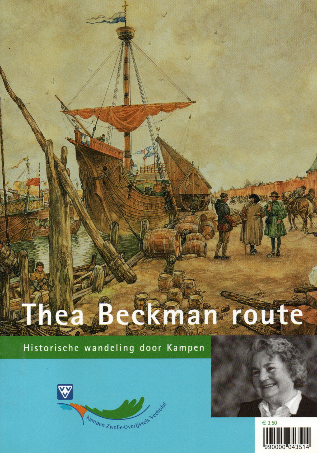 Thea Beckman route - Historische wandeling door Kampen -