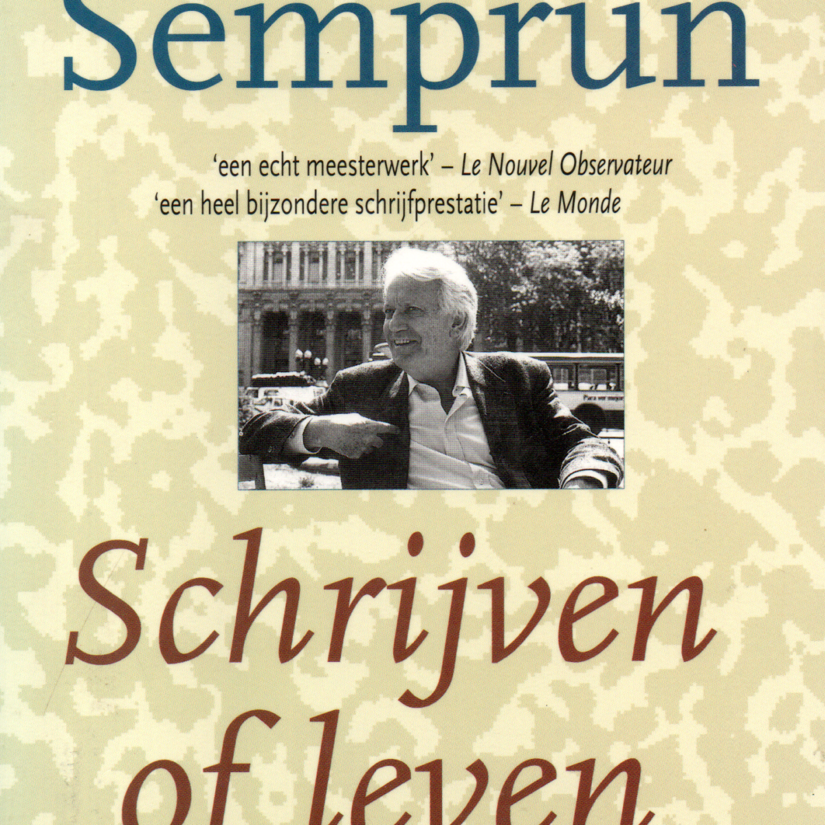 Schrijven of leven - autobiografie -
