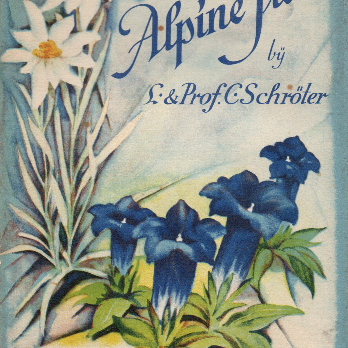 Colored Vade-mecum to the Alpine Flora