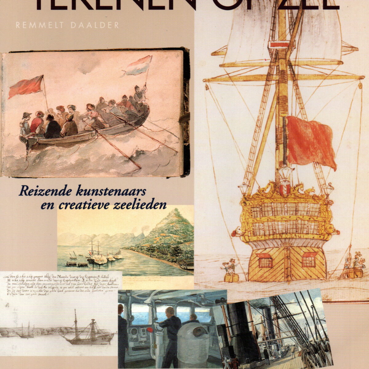 Tekenen op zee - Reizende kunstenaars en creatieve zeelieden -