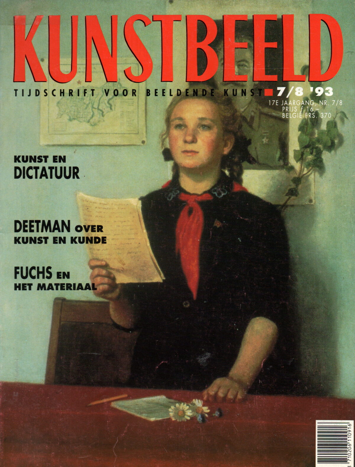 Kunstbeeld - Kunst en dictatuur, Deetman over kunst en kunde, Fuchs en het materiaal -