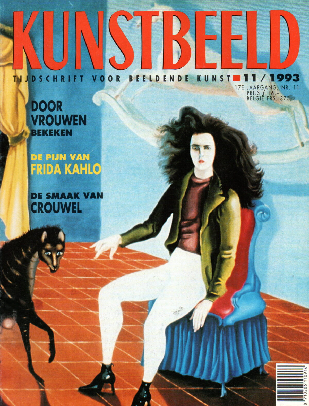 Kunstbeeld - Door vrouwen bekeken, De pijn van Frida Kahlo, De smaak van Crouwel -