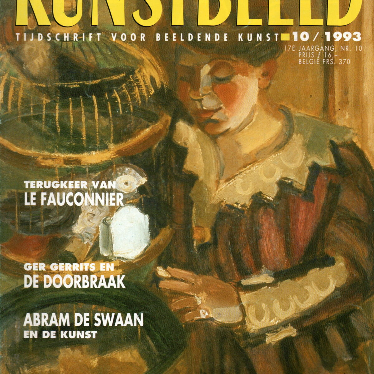 Kunstbeeld - Terugkeer van Le Fauconnier, Ger Gerrits en De Doorbraak, Abram de Swaan en de kunst -