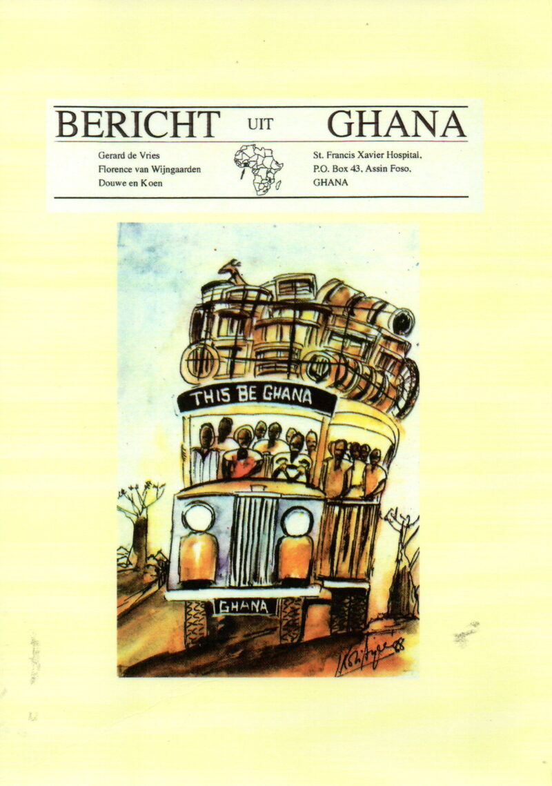 Bericht uit Ghana - Verzameling van rondzendbrieven uit Ghana 1993-1996 en 2002 -