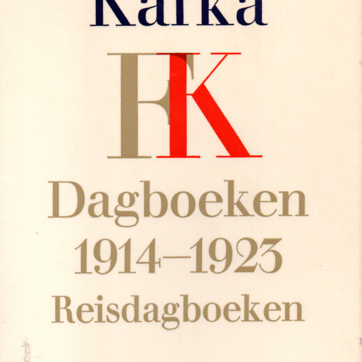 FK - Dagboeken 1914-1923 - Reisdagboeken -