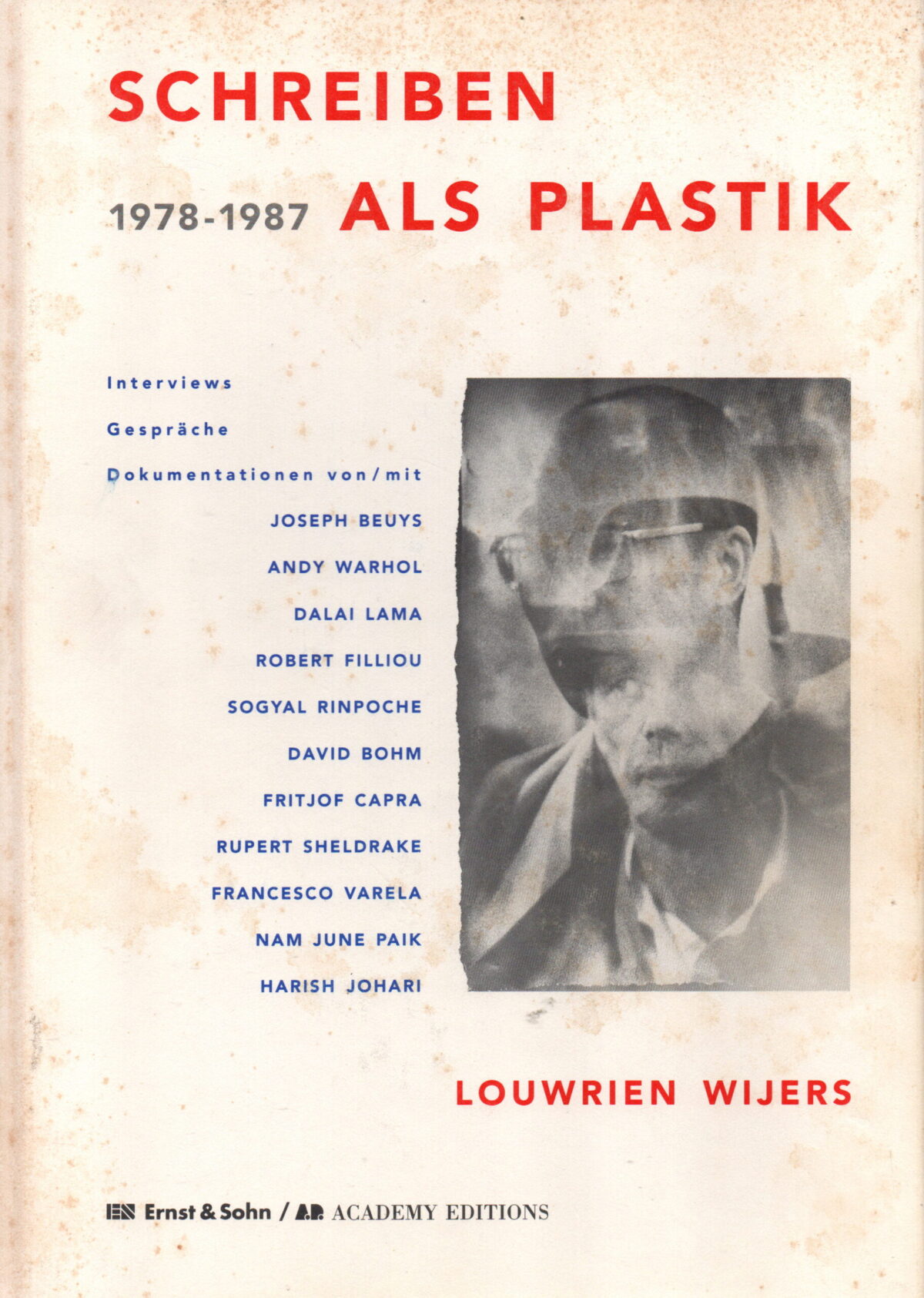 Schreiben als Plastik - 1978-1987 -