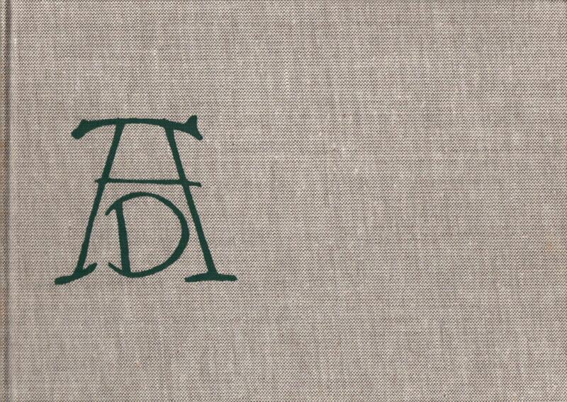 Albrecht Dürer Sketchbook - of his Journey to the Netherlands 1520-21 -