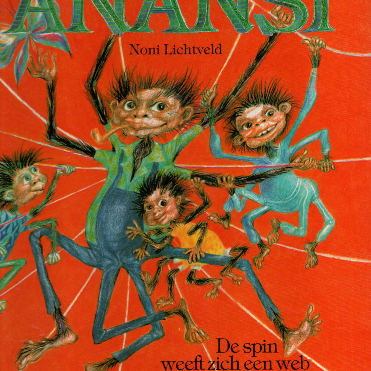 Anansi - De spin weeft zich een weg om de wereld -
