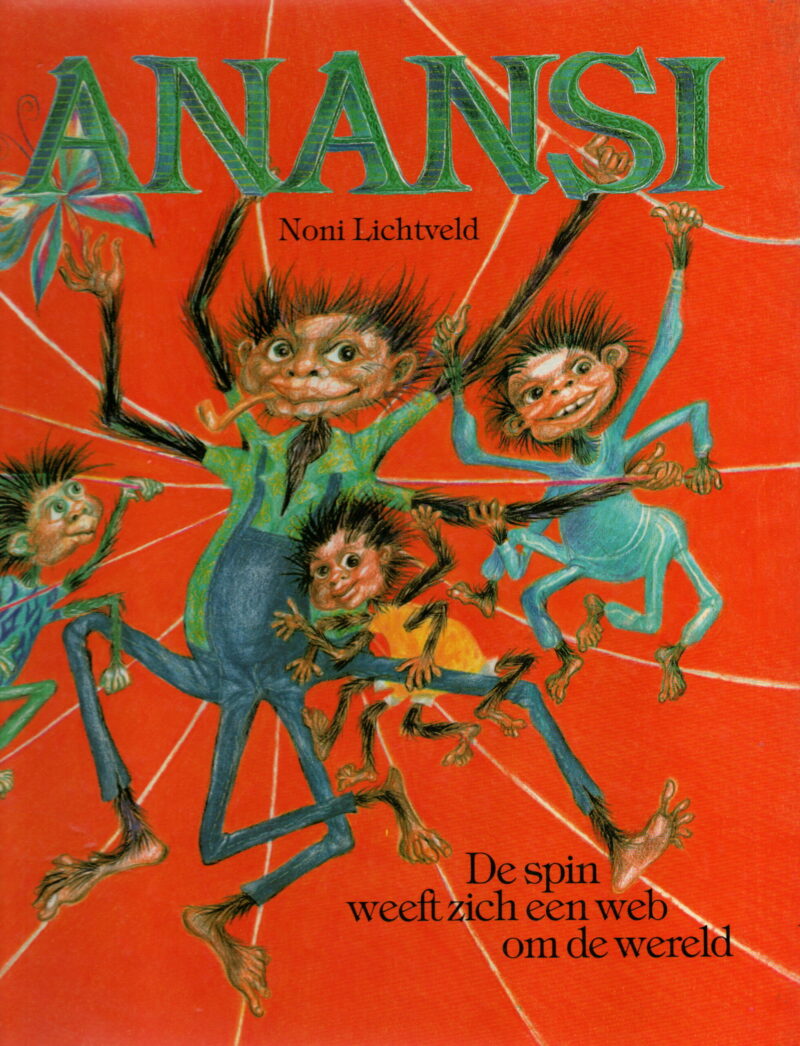Anansi - De spin weeft zich een weg om de wereld -