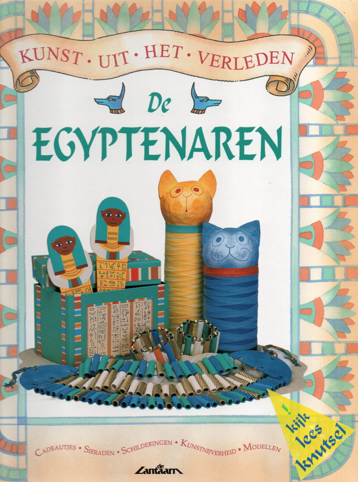 Kunst uit het verleden - De Egyptenaren - cadeautjes, sieraden, schilderingen, kunstnijverheid, modellen -