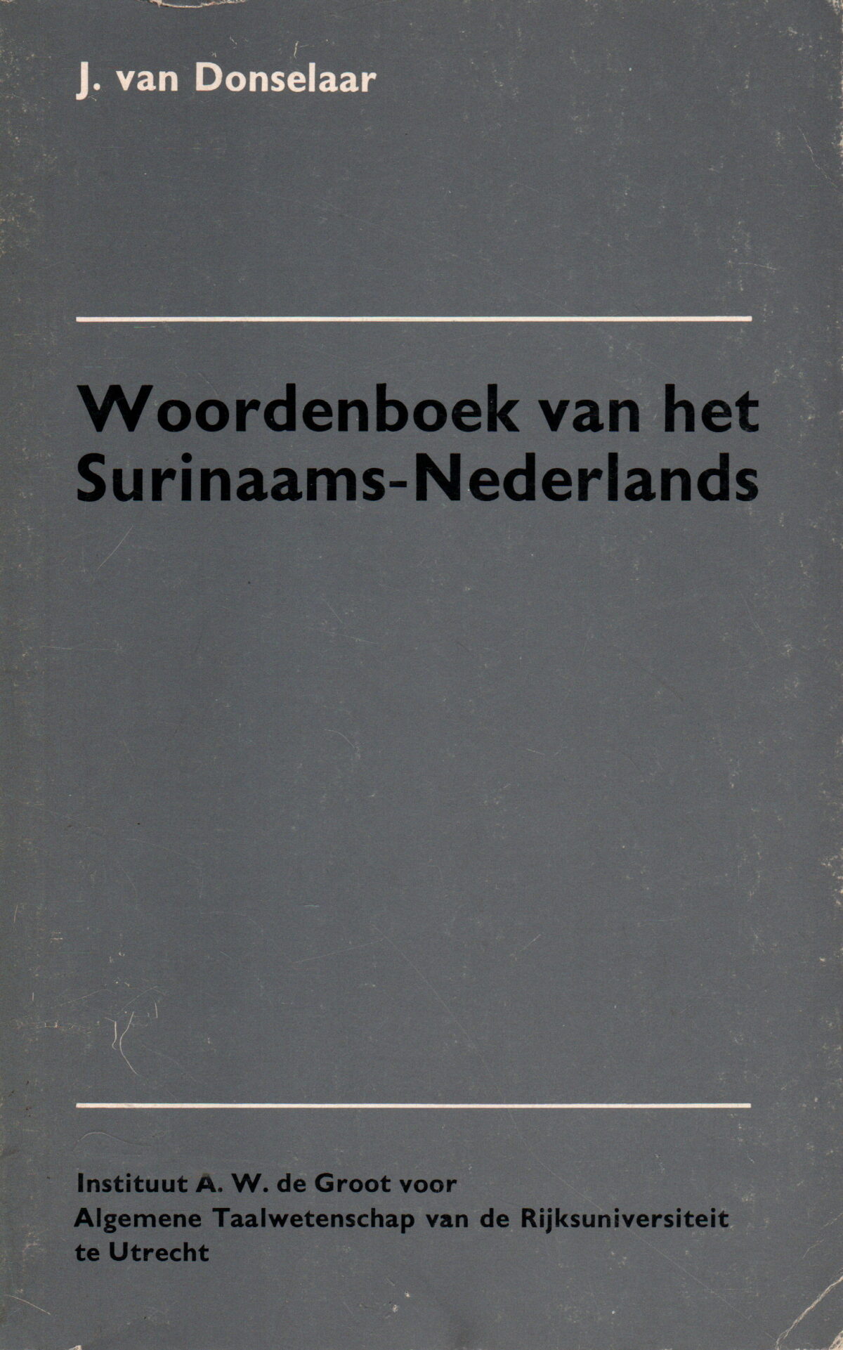 Woordenboek van het Surinaams-Nederlands