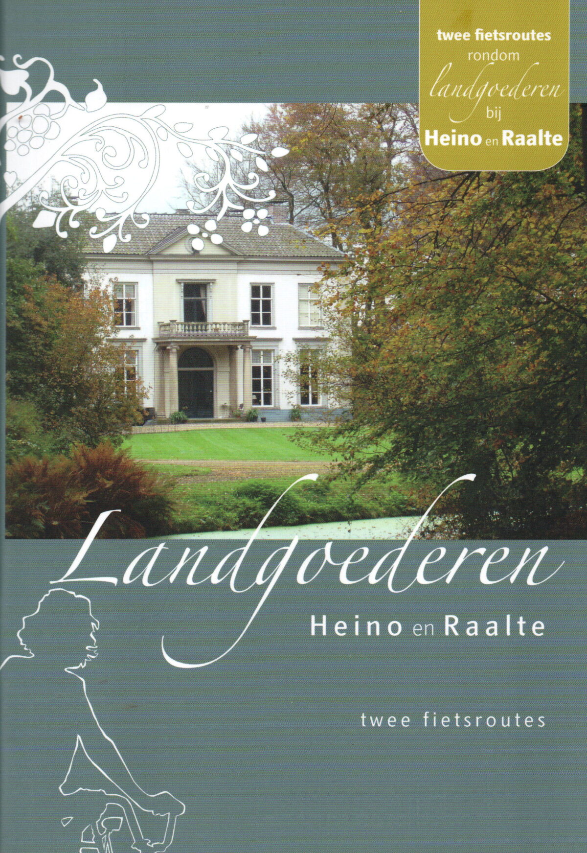 Ontdek de landgoederen in Salland - Drie schitterende publicaties met fietsroutes over het culturele erfgoed in Salland -