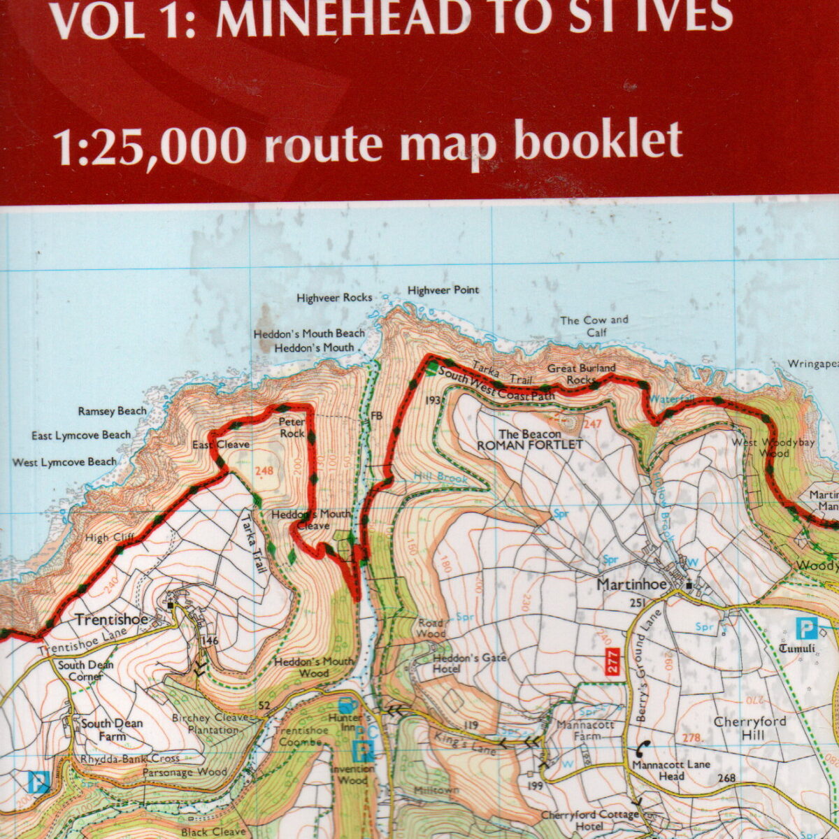 Walking the South West Coast Path - Vol 1: Minehead to St Ives -
