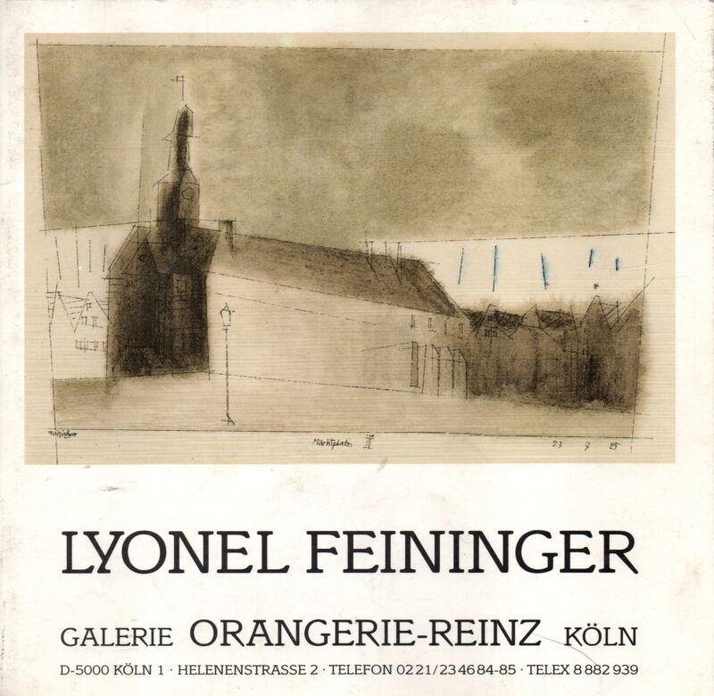 Lyonel Feininger - Aquarelle und Holzschnitte -