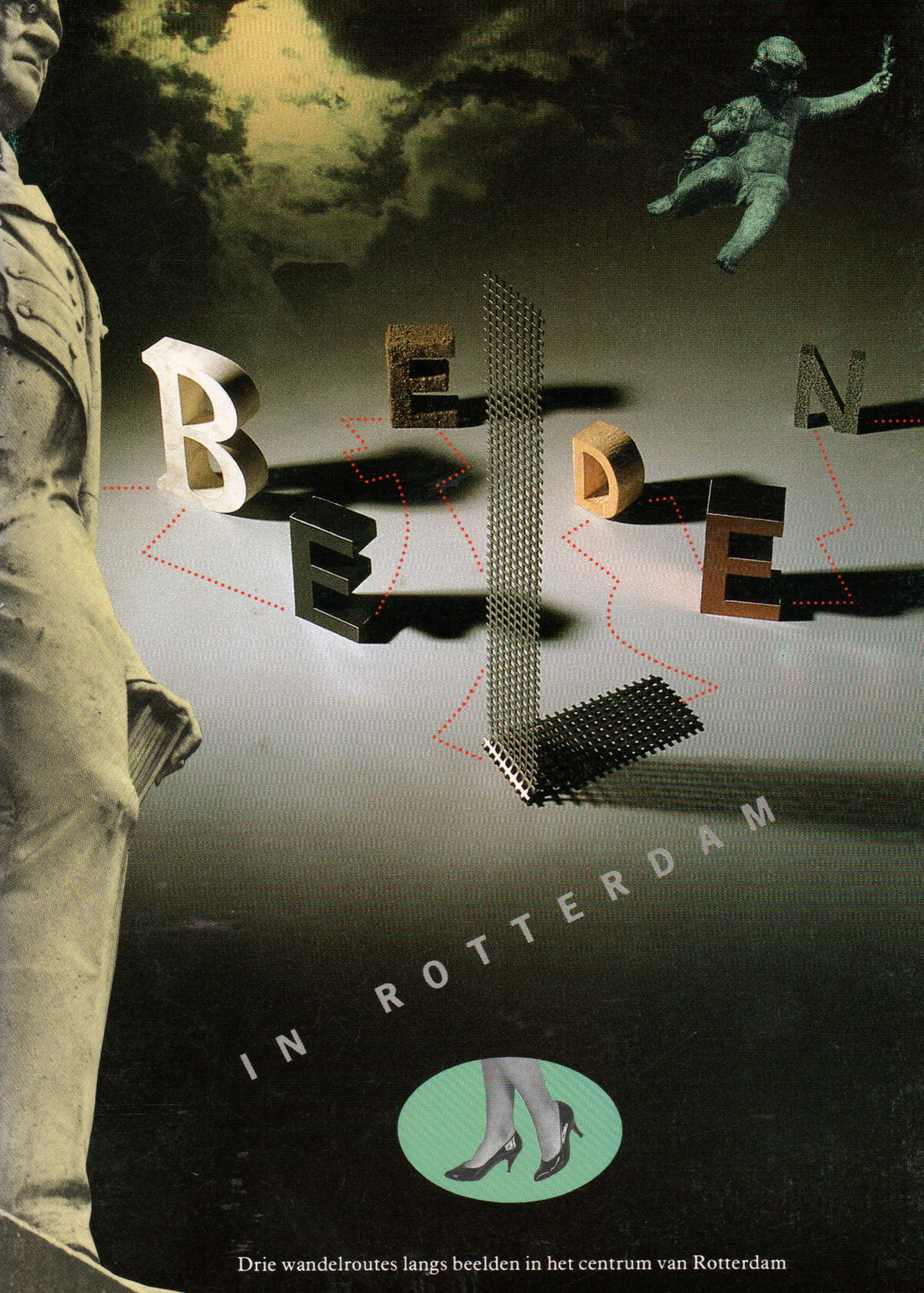 Beelden in Rotterdam - Drie wandelroutes langs beelden in het centrum van Rotterdam -